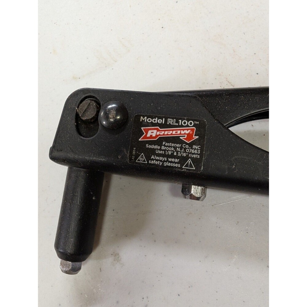 Arrow Fastener RL100 All Purpose Rivet Tool, Fastens Up To 3/16” Rivets - Picture 2 of 4